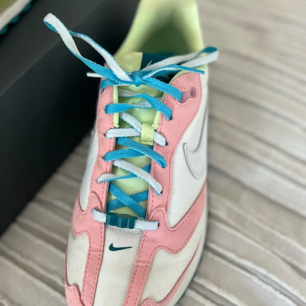 Nike Pink and White Air Max Sneakers - Picture 3 of 5